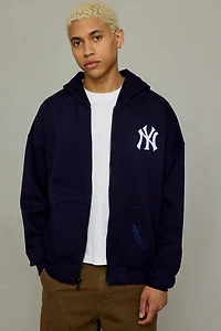Pro Standard MLB New York Yankees Zip-Up Hoodie Sweatshirt