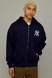 Pro Standard MLB New York Yankees Zip-Up Hoodie Sweatshirt