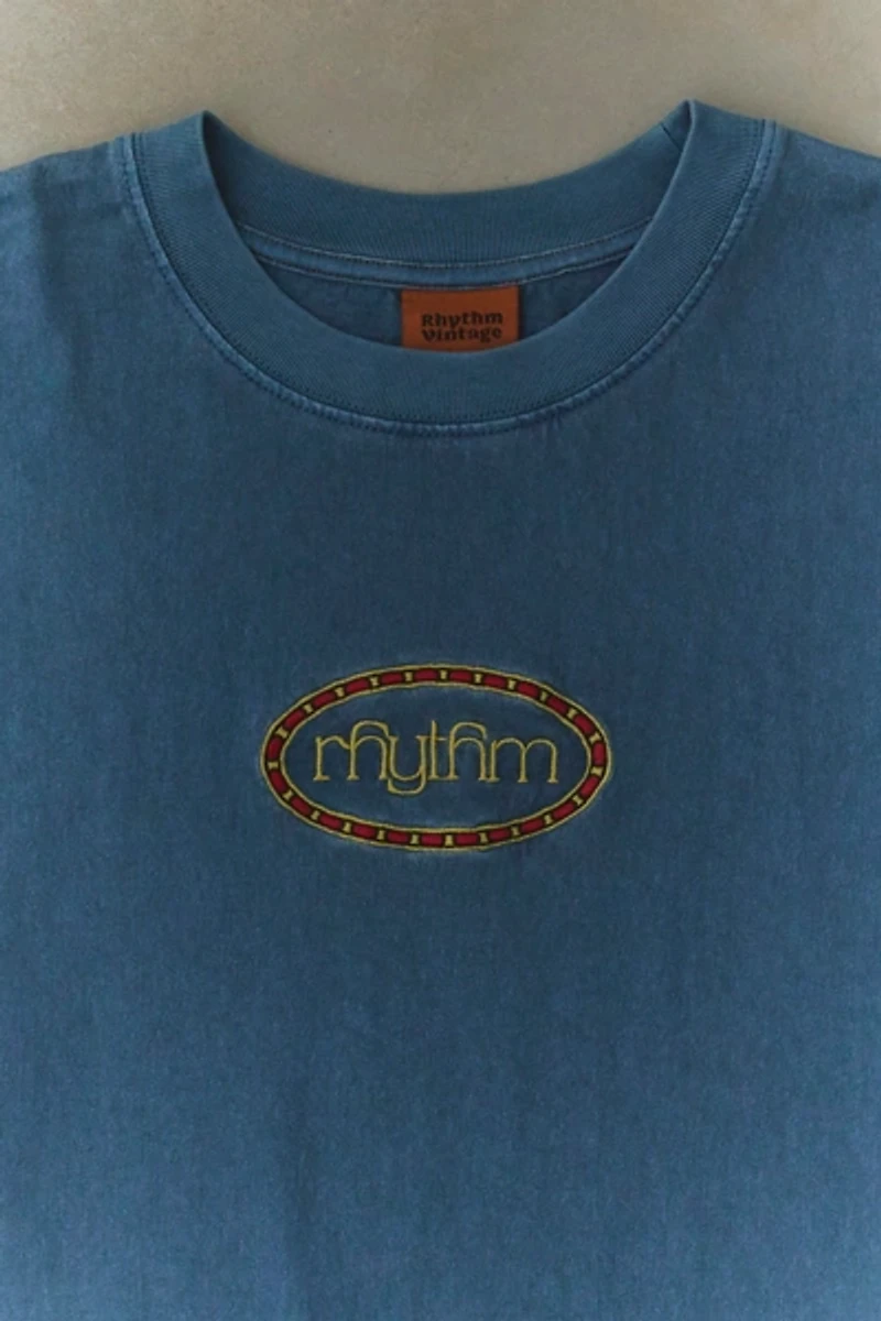 Rhythm Botanica Logo Embroidered Vintage Tee