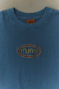 Rhythm Botanica Logo Embroidered Vintage Tee
