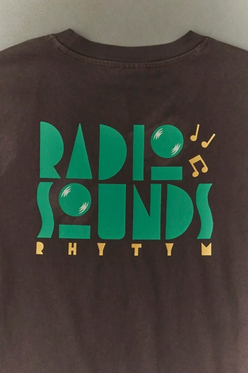 Rhythm Radio Sounds Graphic Vintage Tee