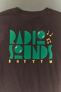 Rhythm Radio Sounds Graphic Vintage Tee