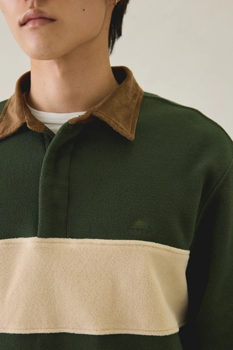 Rhythm Awake Polar Fleece Polo Shirt