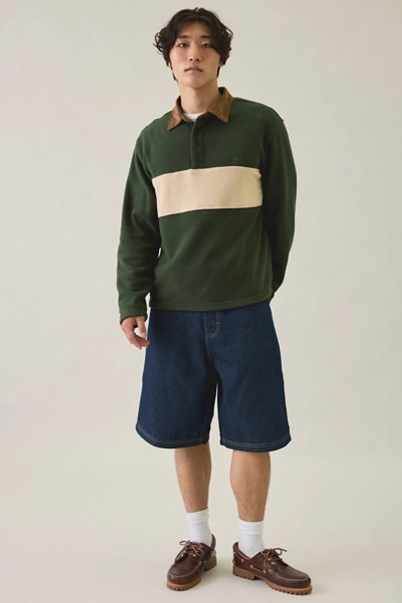 Rhythm Awake Polar Fleece Polo Shirt