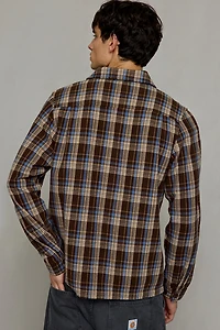 Rhythm Alex Check Pattern Long Sleeve Shirt