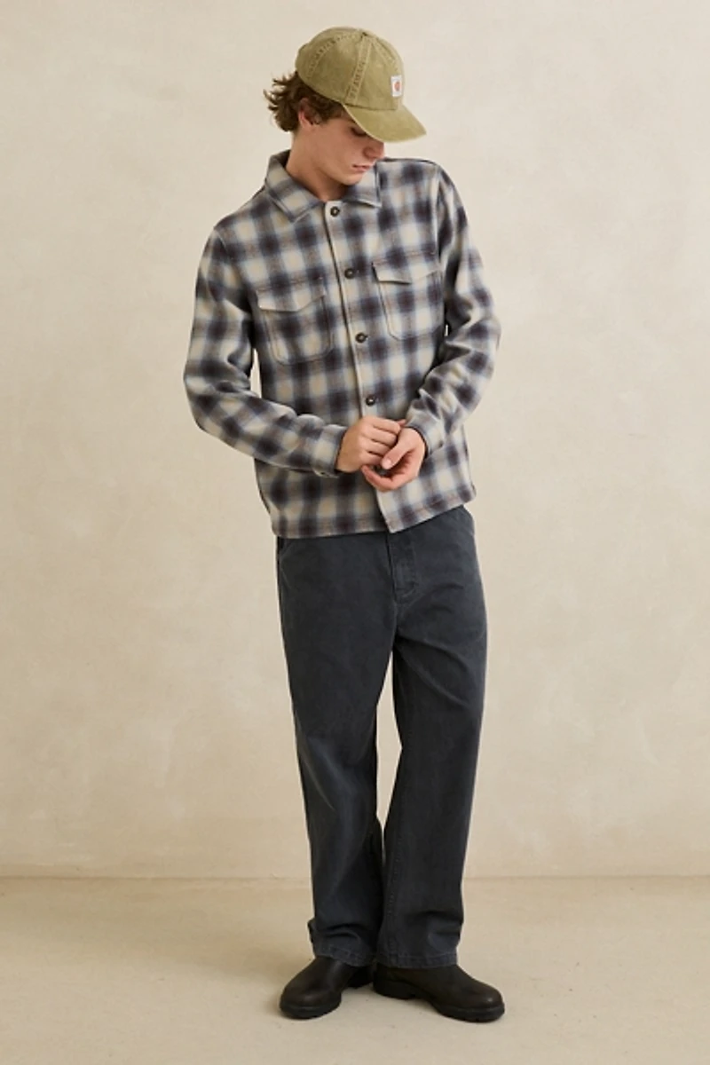 Rhythm Polar Bond Long Sleeve Flannel Shirt