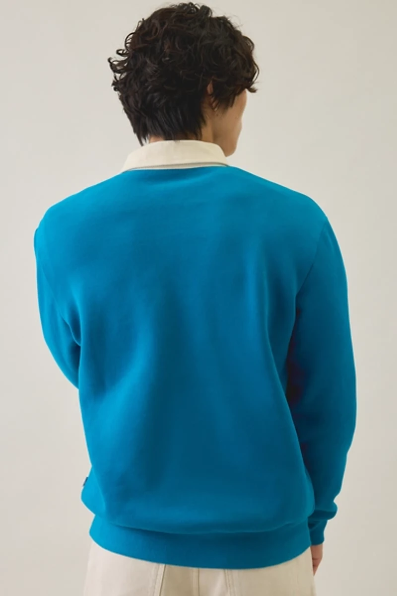 Rhythm Sutton Quarter Zip Fleece Sweatshirt