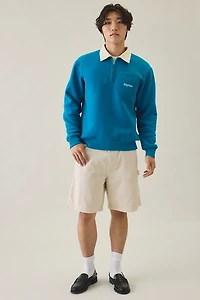 Rhythm Sutton Quarter Zip Fleece Sweatshirt