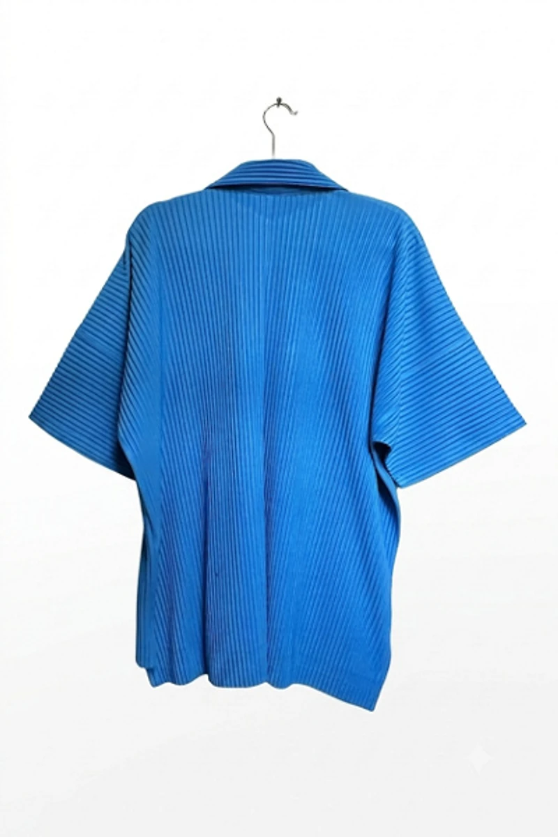 Homme Plisse Issey Miyake Collared Shirt