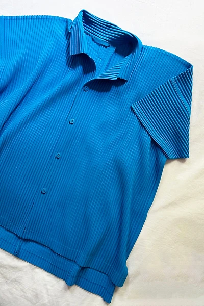 Homme Plisse Issey Miyake Collared Shirt