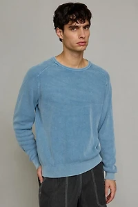 Rhythm Polu Knit Crew Neck Sweater