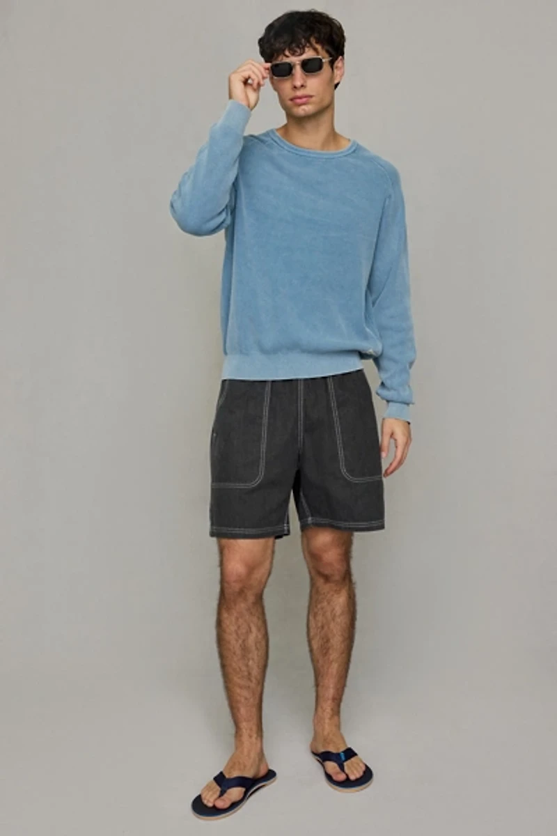 Rhythm Polu Knit Crew Neck Sweater