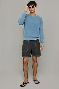 Rhythm Polu Knit Crew Neck Sweater
