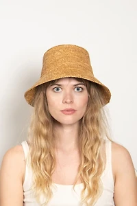 Wyeth Tali Raffia Bucket Hat