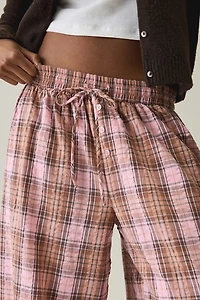 UO Benny Crinkle Cotton Balloon Pants