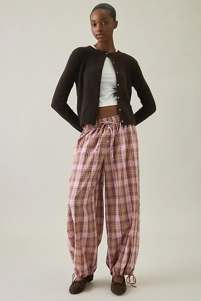 UO Benny Crinkle Cotton Balloon Pants