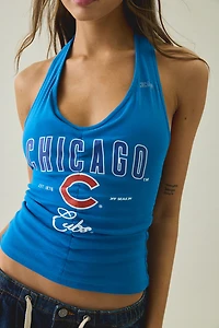 Off Season MLB Ruched Halter Top