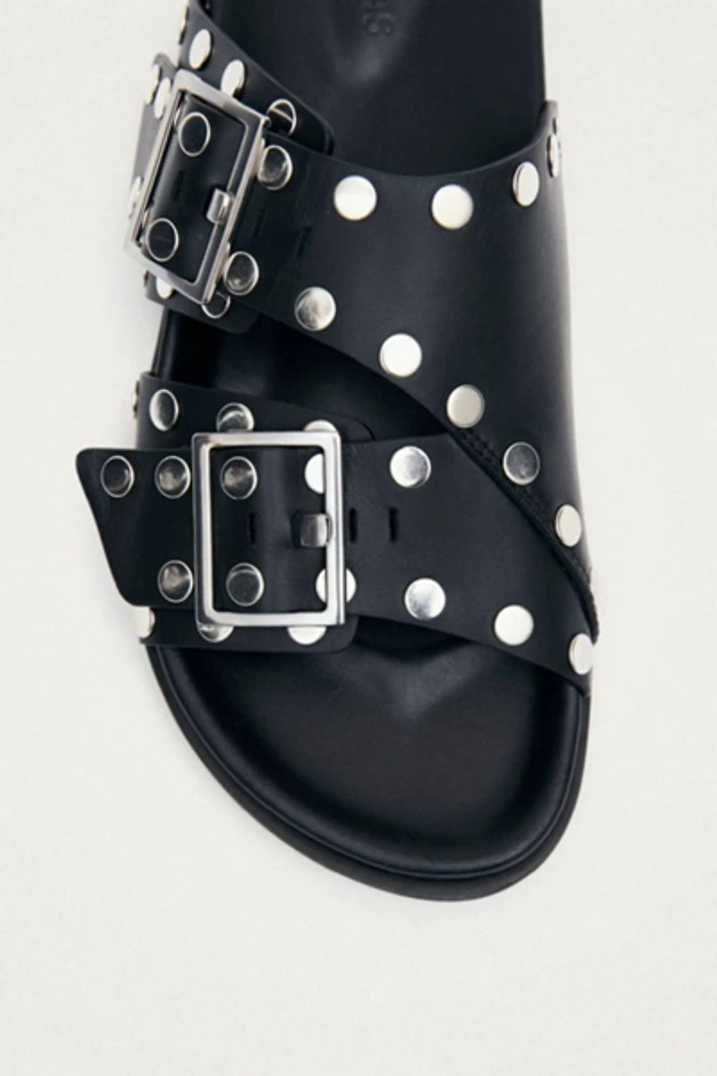ALOHAS Alba Studs Leather Sandals