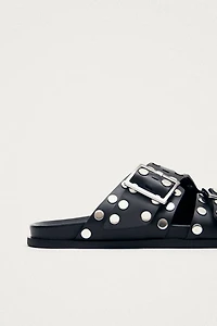 ALOHAS Alba Studs Leather Sandals