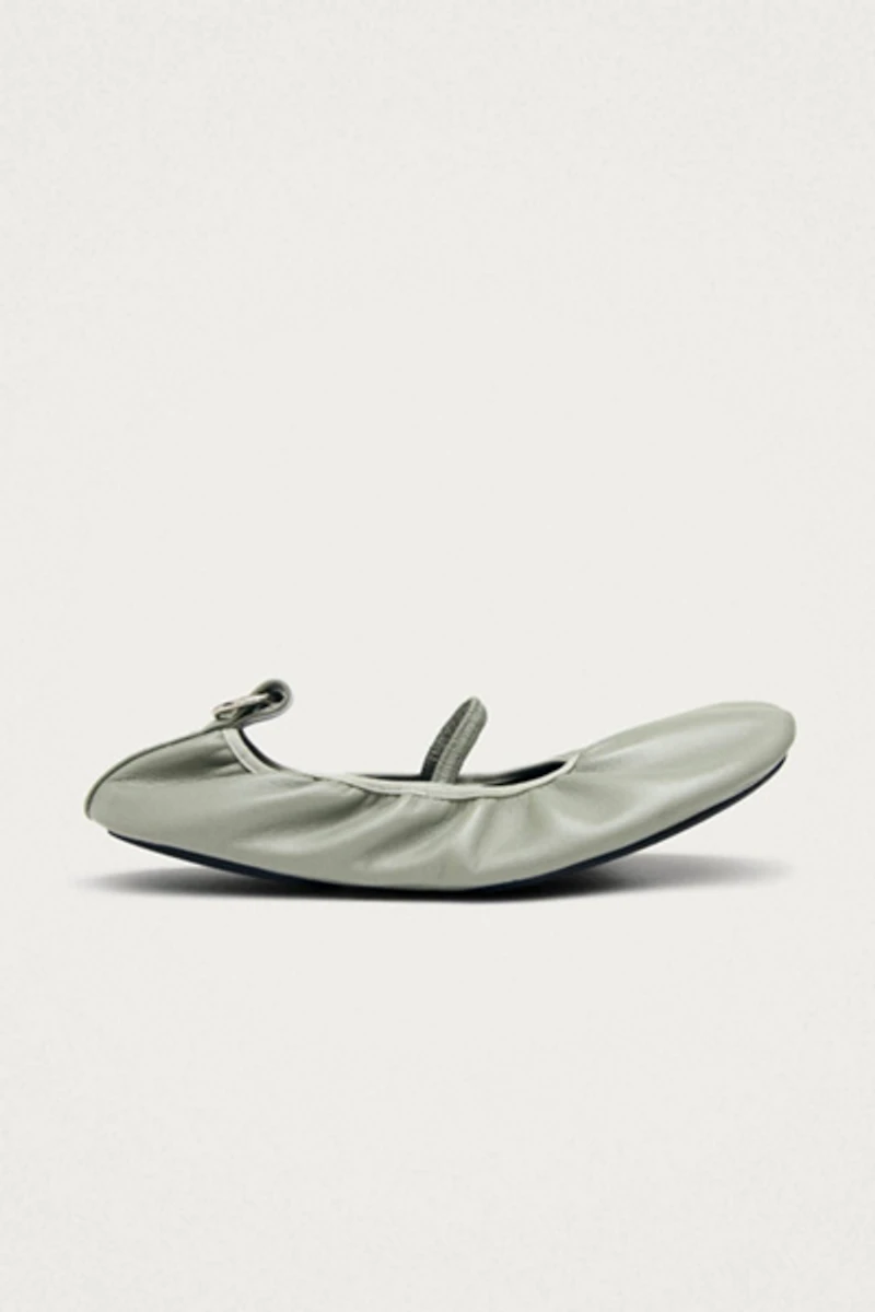 ALOHAS Naira Barefoot Leather Ballet Flats