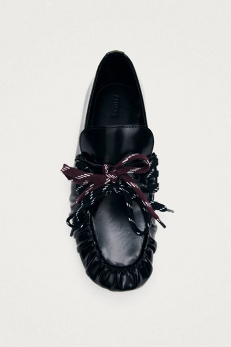 ALOHAS Aven Lace Leather Loafers