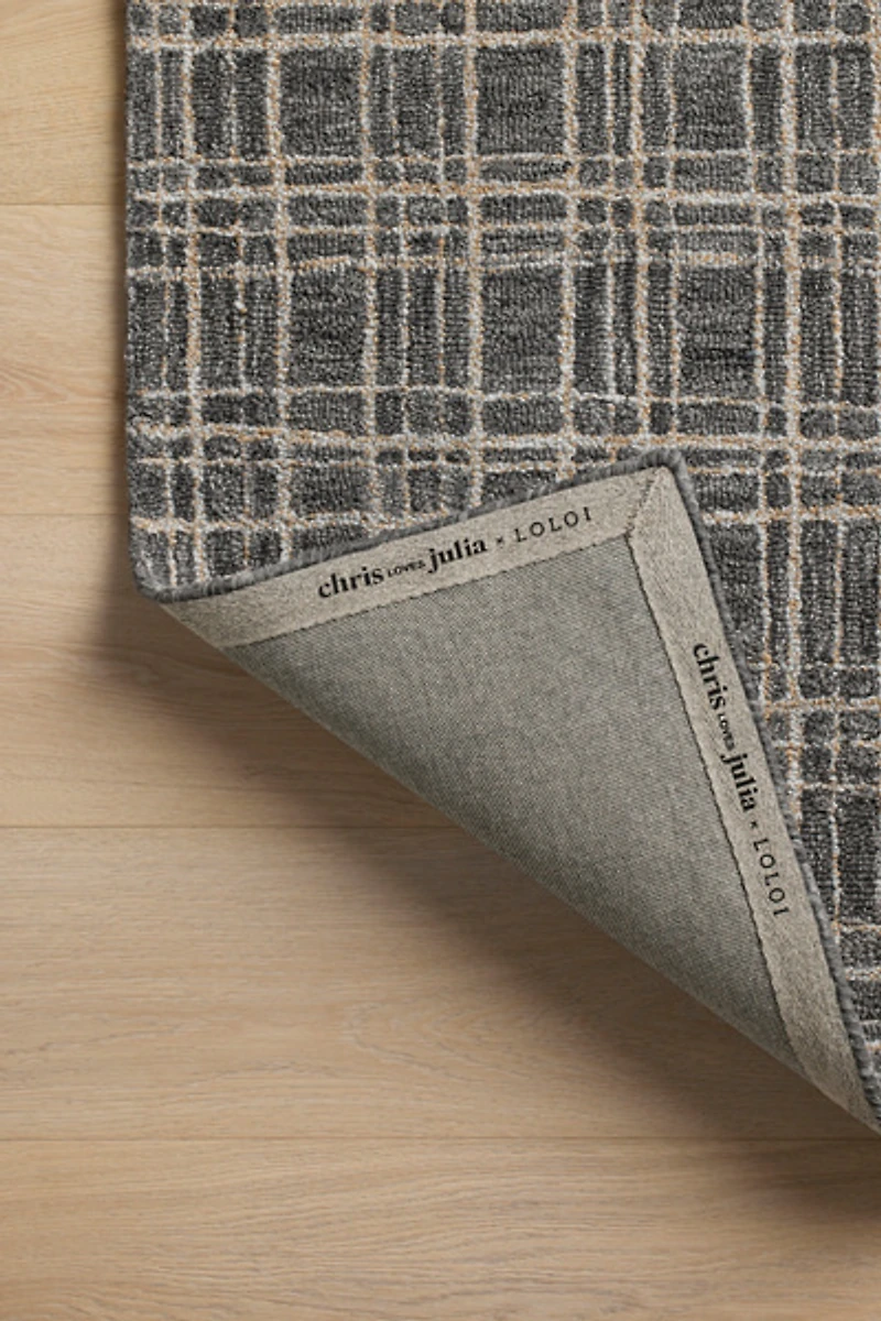 Wes Gridded Woven Rug
