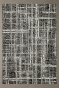 Wes Gridded Woven Rug