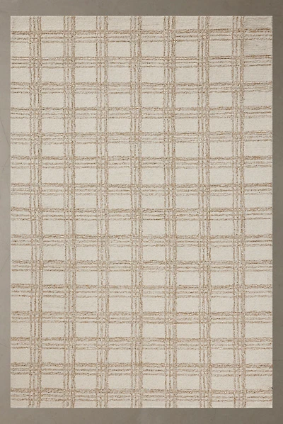Jaxie Gridded Woven Rug