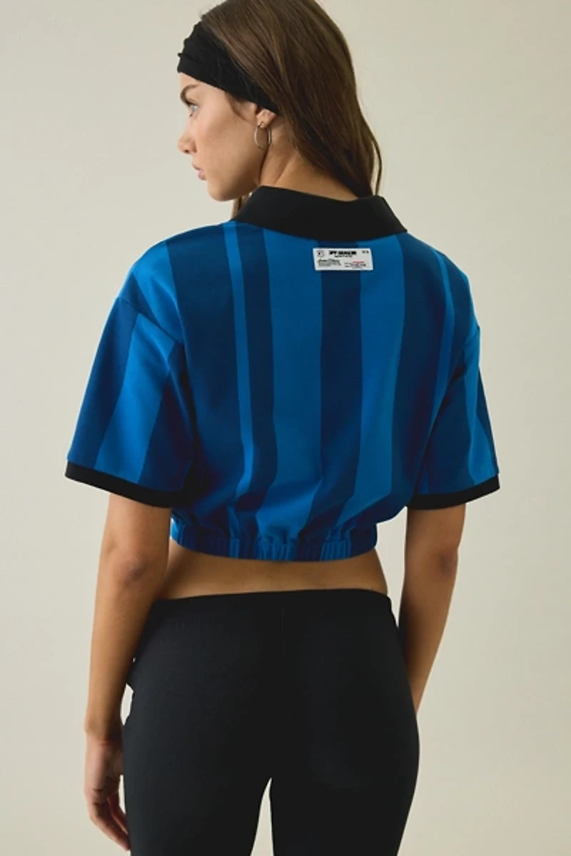 Off Season MLB Twist-Front Rugby Tee