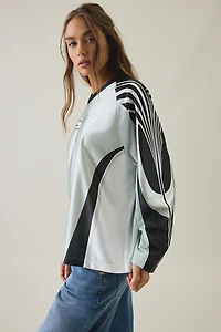 Puma Street Glam Bedazzled Oversized Jersey