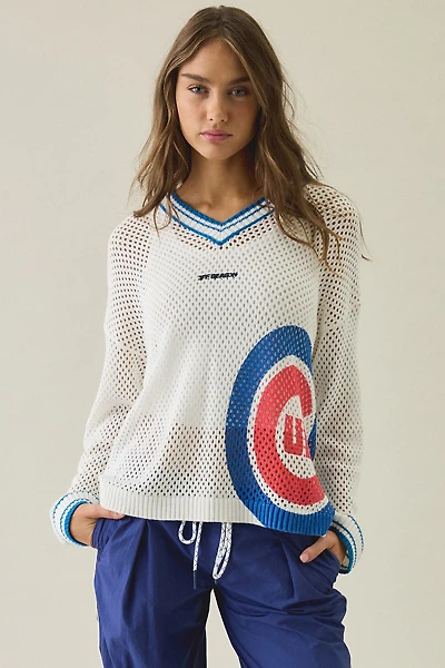 Off Season MLB Open Knit Oversized Sweater