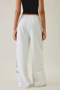 Puma Street Glam Bedazzled Baggy Sweatpants