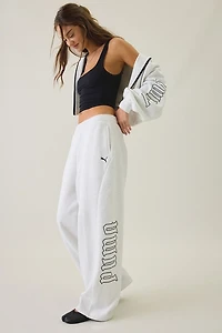 Puma Street Glam Bedazzled Baggy Sweatpants