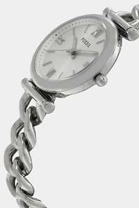 Fossil Carlie Quartz Chain Bracelet Watch