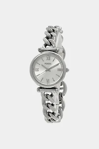 Fossil Carlie Quartz Chain Bracelet Watch