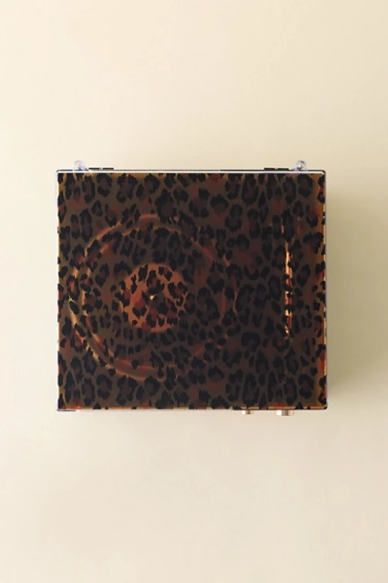 Crosley Miles Leopard Print Record Player
