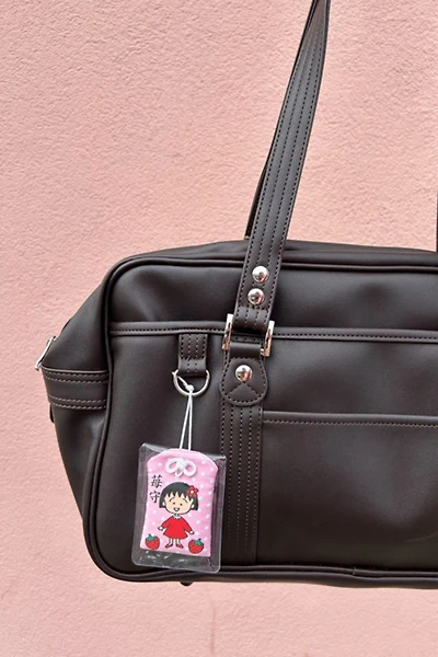 Strawberry Western Chibi Maruko Chan Omamori Keychain
