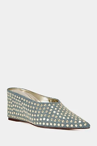 Azalea Wang Neiza Studded Wedge Pump