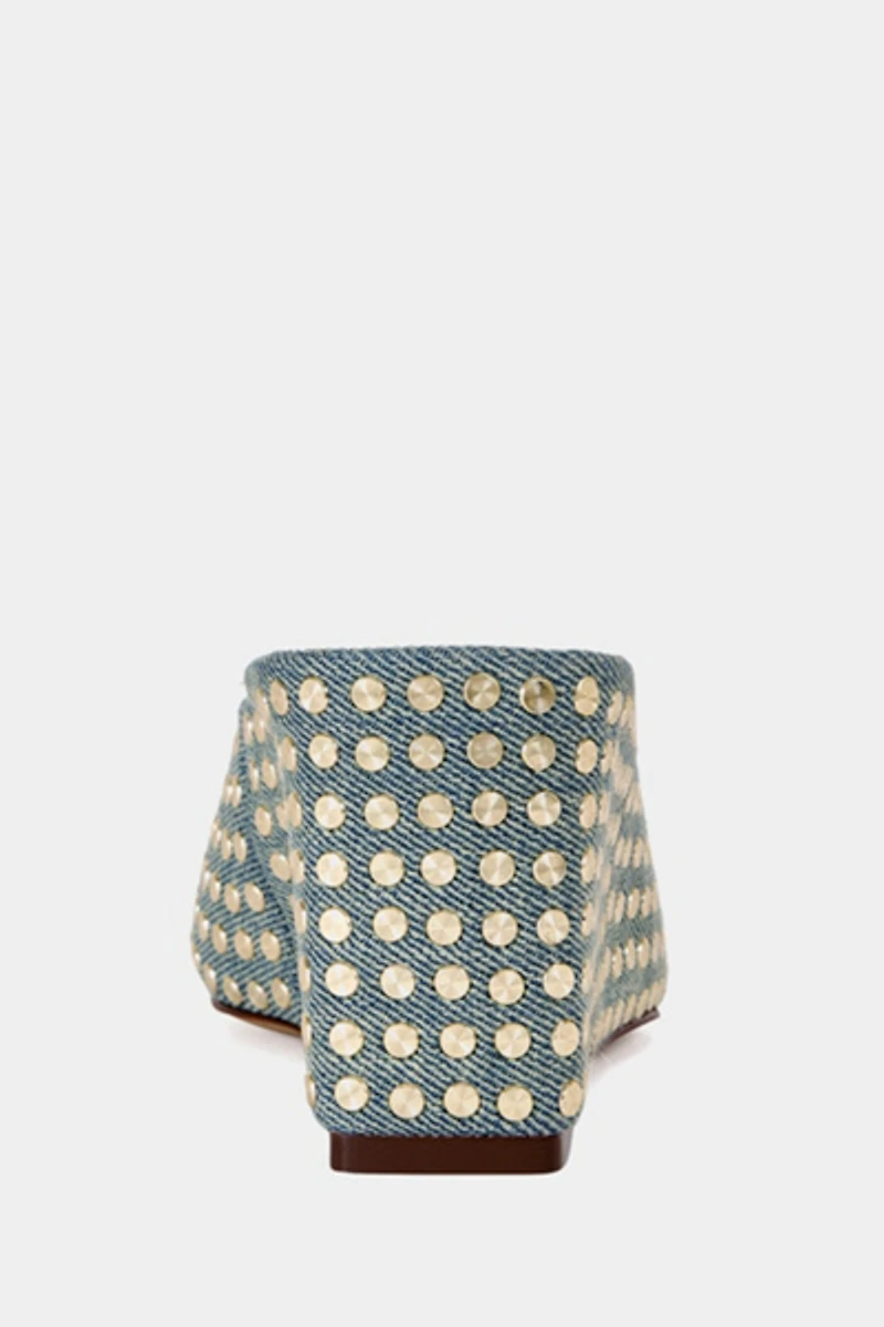 Azalea Wang Neiza Studded Wedge Pump