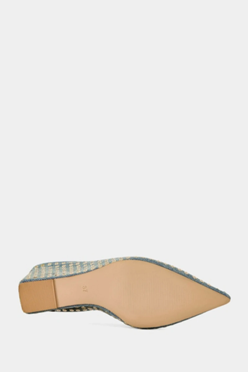 Azalea Wang Neiza Studded Wedge Pump