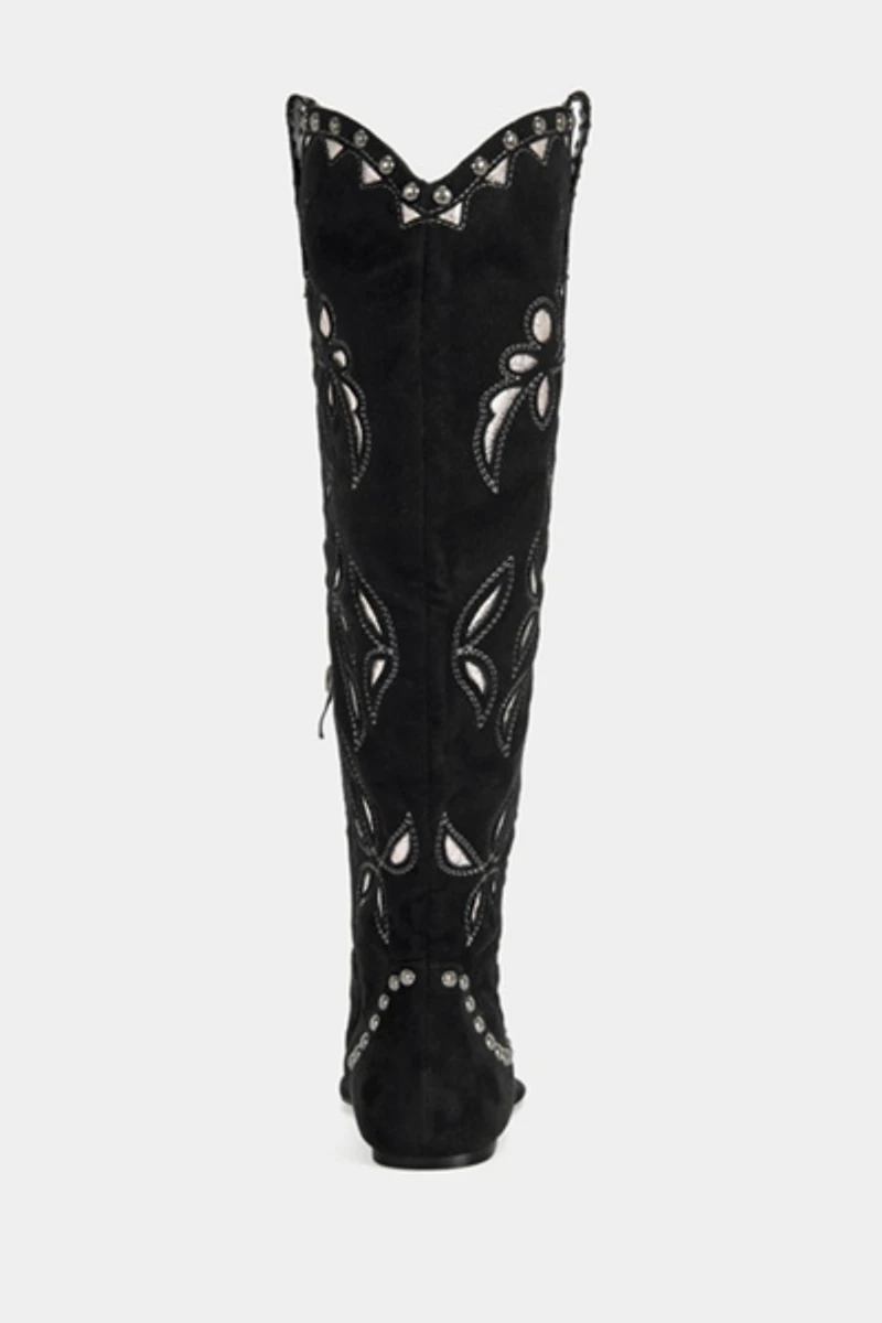 Azalea Wang Chandana Western Gladiator Flat Sandal
