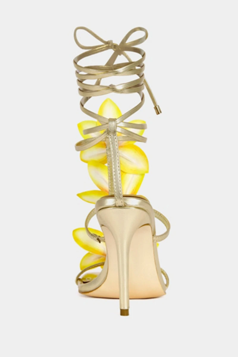 Azalea Wang Crescendo Stiletto Sandal Heel