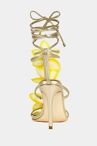 Azalea Wang Crescendo Stiletto Sandal Heel