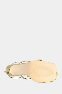 Azalea Wang Crescendo Stiletto Sandal Heel