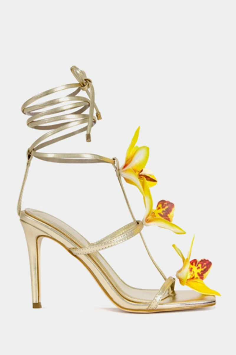 Azalea Wang Crescendo Stiletto Sandal Heel