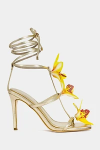 Azalea Wang Crescendo Stiletto Sandal Heel