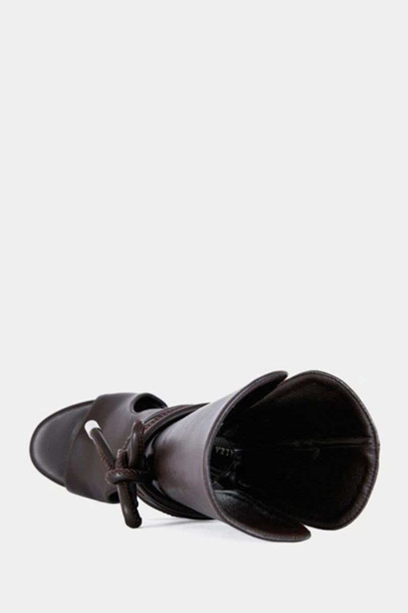 Azalea Wang Douma Wrap-Around Wedge Sandal Bootie