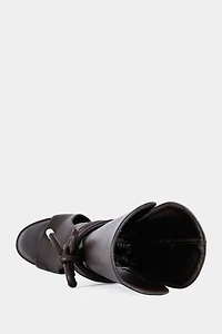 Azalea Wang Douma Wrap-Around Wedge Sandal Bootie