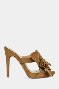 Azalea Wang Fawn Stiletto Sandal Heel