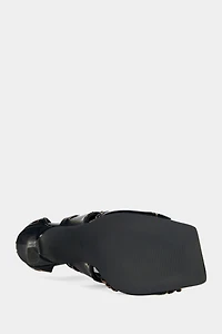 Azalea Wang Indrani Gladiator Stiletto Sandal Bootie